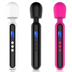 Medium Vibrator with LCD Screen